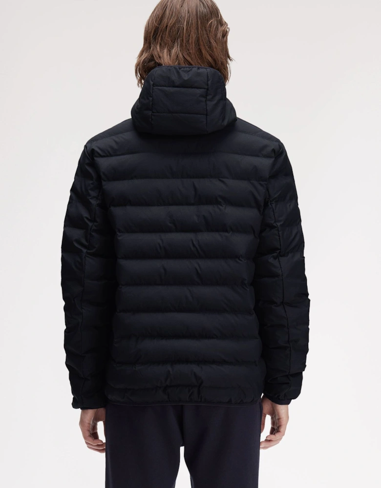 J8553 Hooded Insulated Jacket - Black