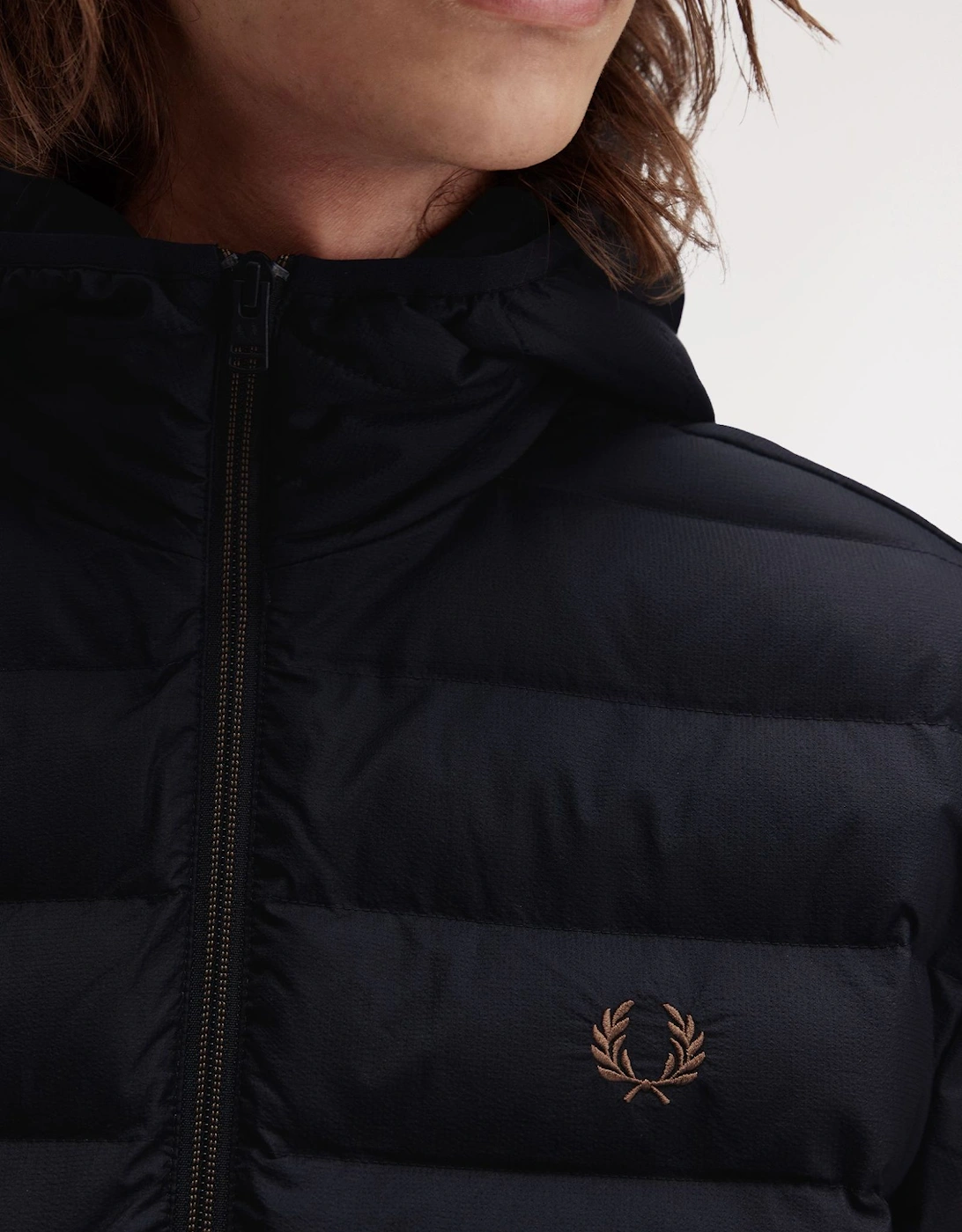 J8553 Hooded Insulated Jacket - Black