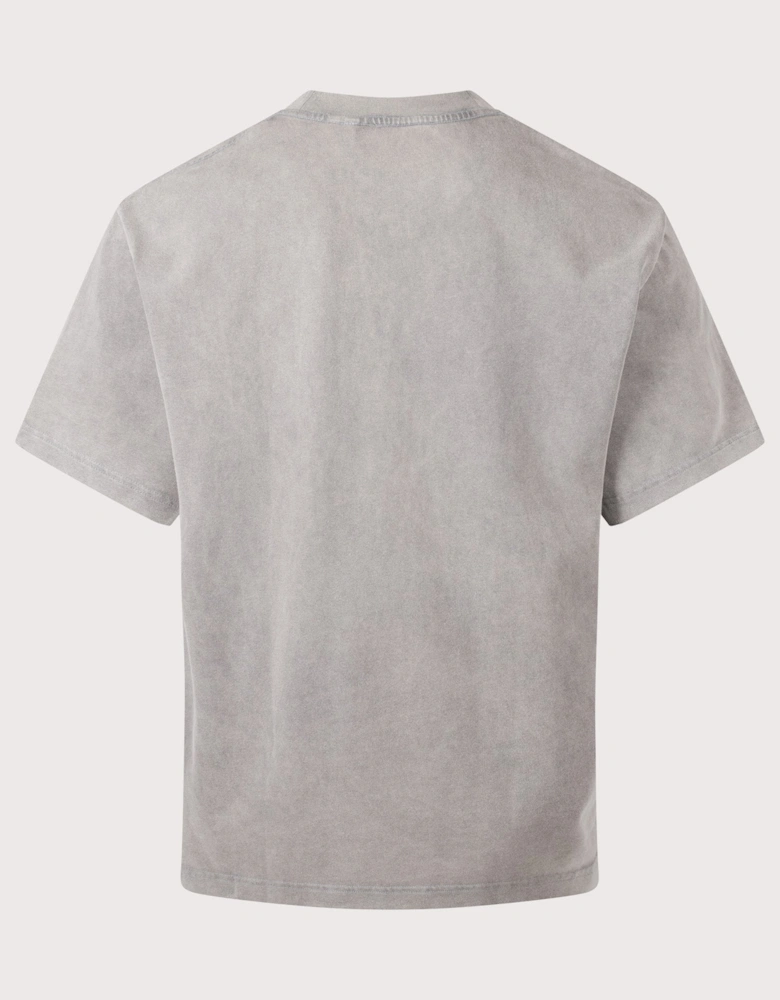 Oversized Fit Distort Washed T-Shirt