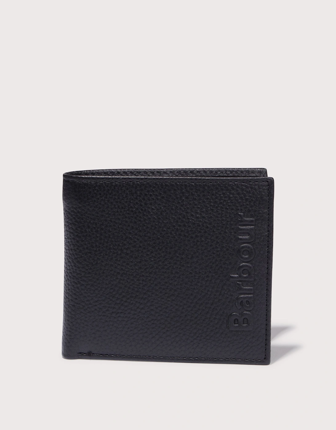 Logo Leather Billfold Wallet