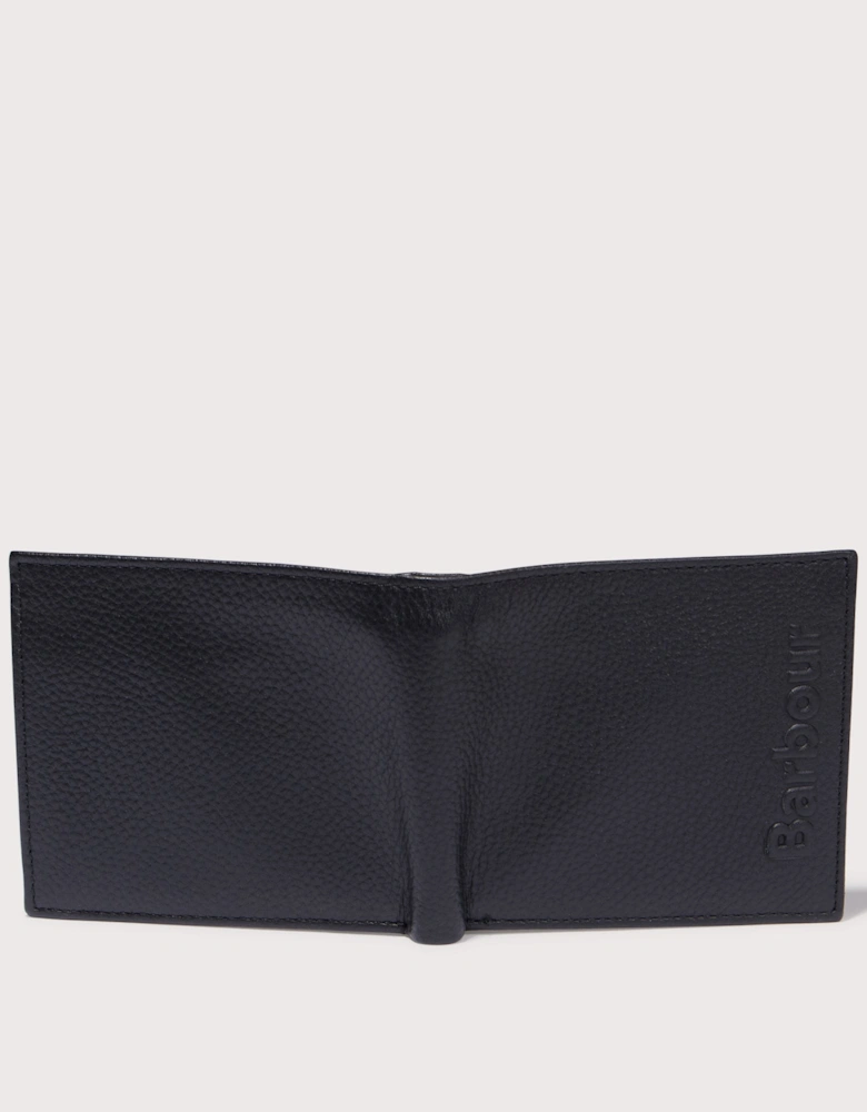 Logo Leather Billfold Wallet