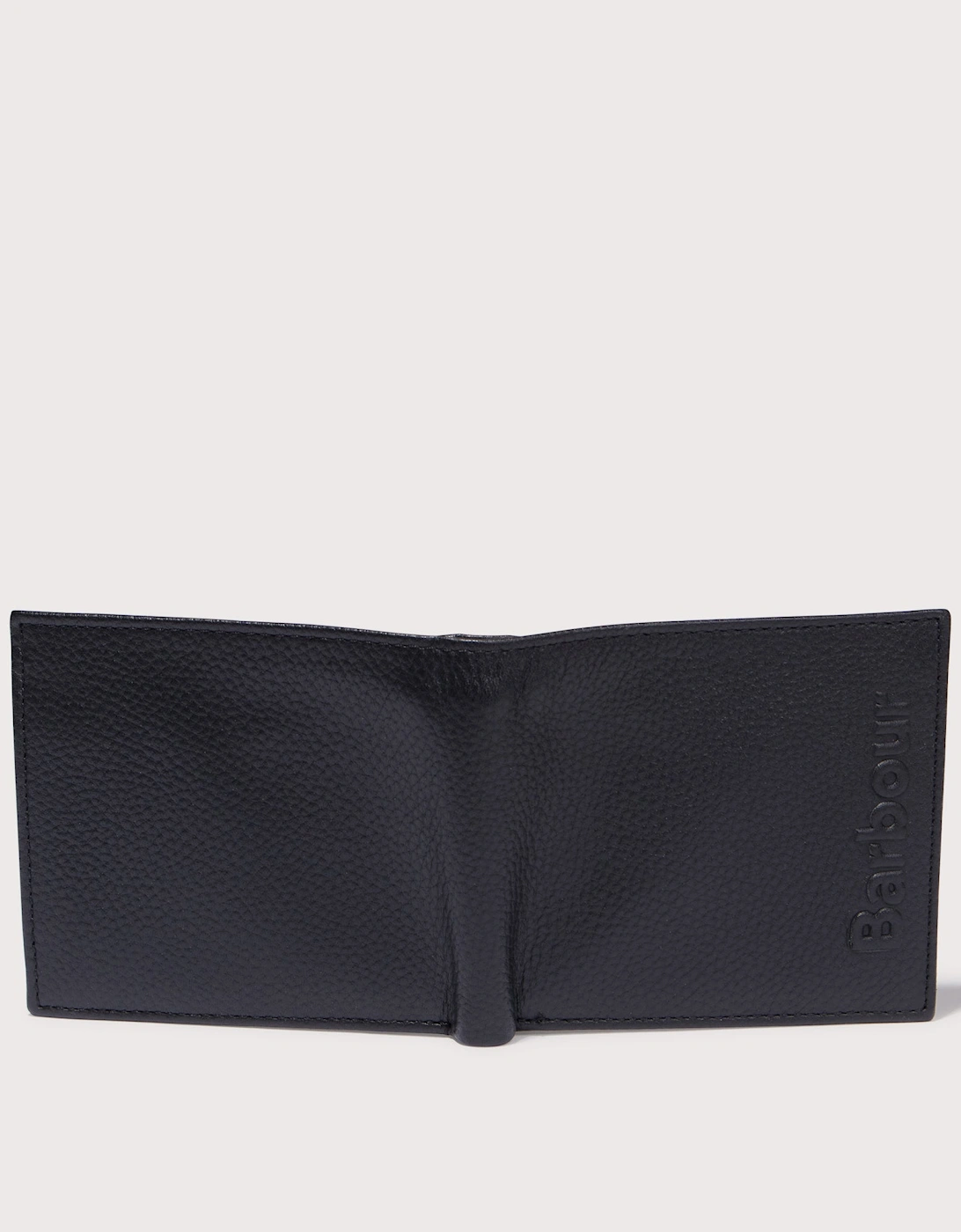Logo Leather Billfold Wallet