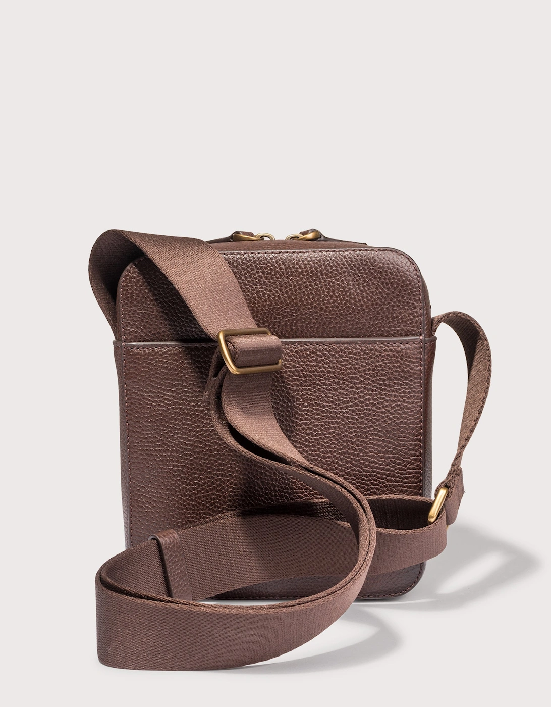 Pebbled Leather Crossbody Bag
