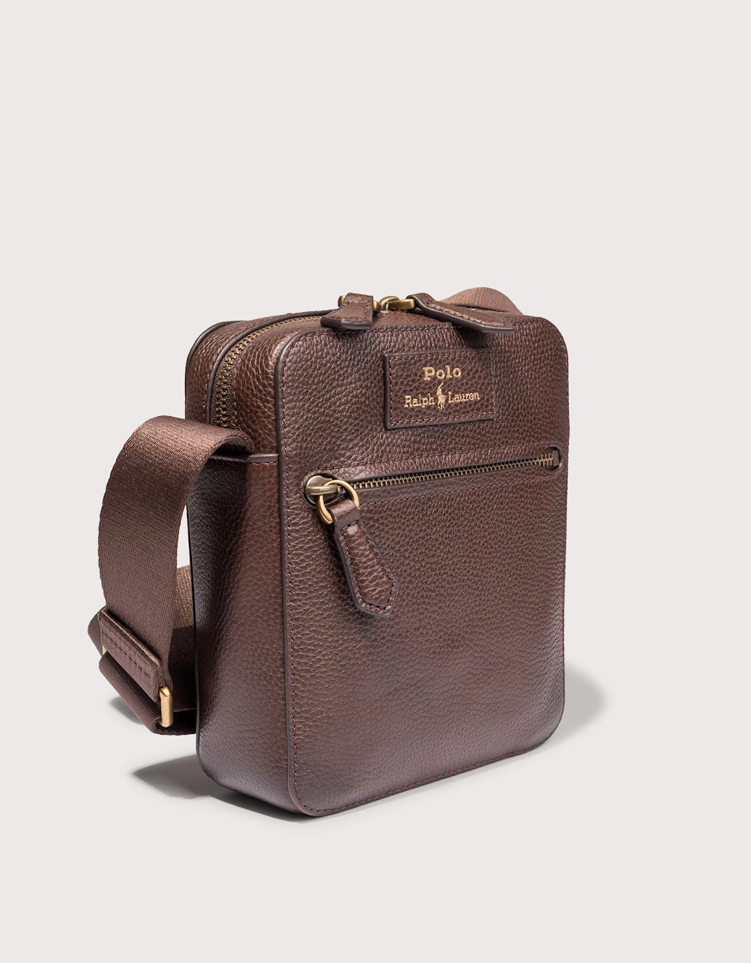 Pebbled Leather Crossbody Bag