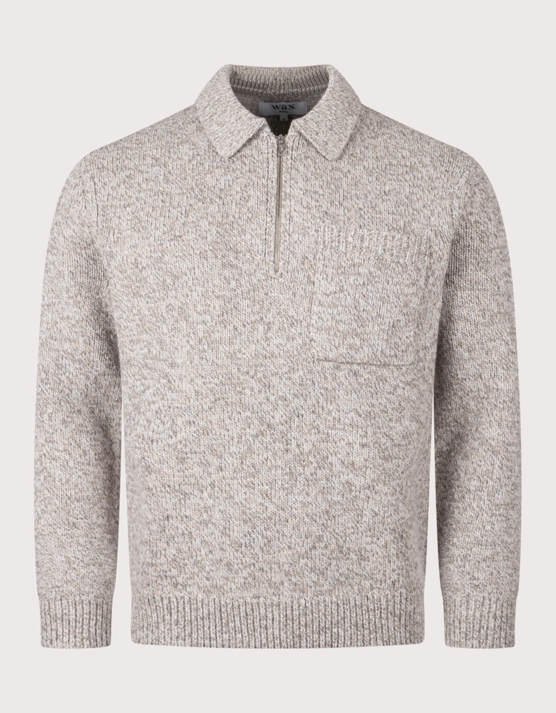 Alpha Zip Polo Shirt