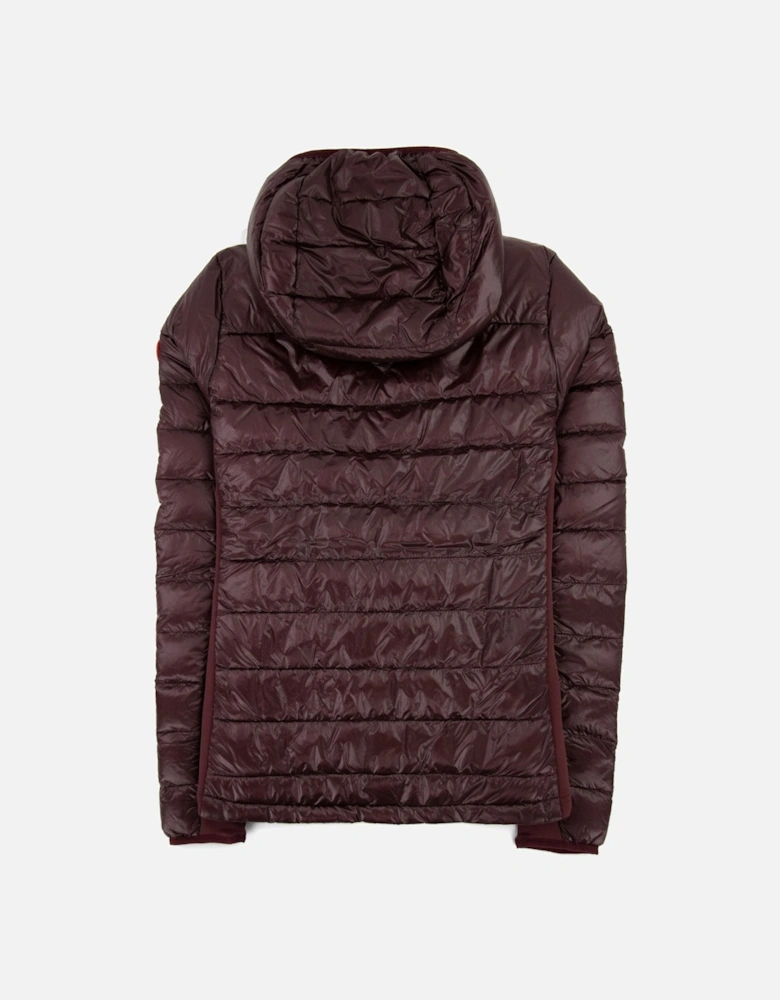 Ladies Hybridge Lite Down Hoody Elderberry 810