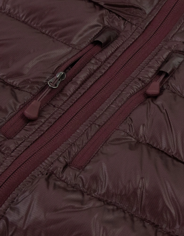 Ladies Hybridge Lite Down Hoody Elderberry 810