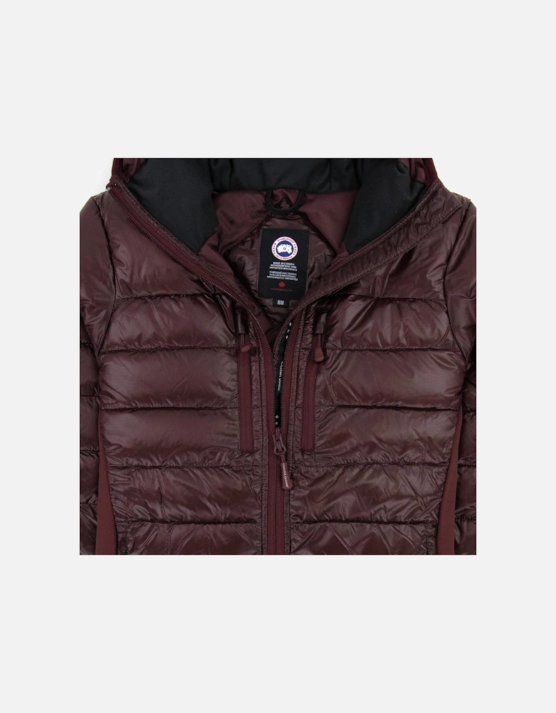 Ladies Hybridge Lite Down Hoody Elderberry 810