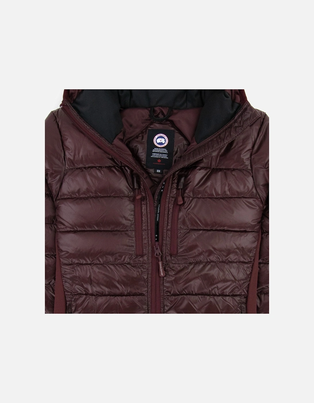 Ladies Hybridge Lite Down Hoody Elderberry 810