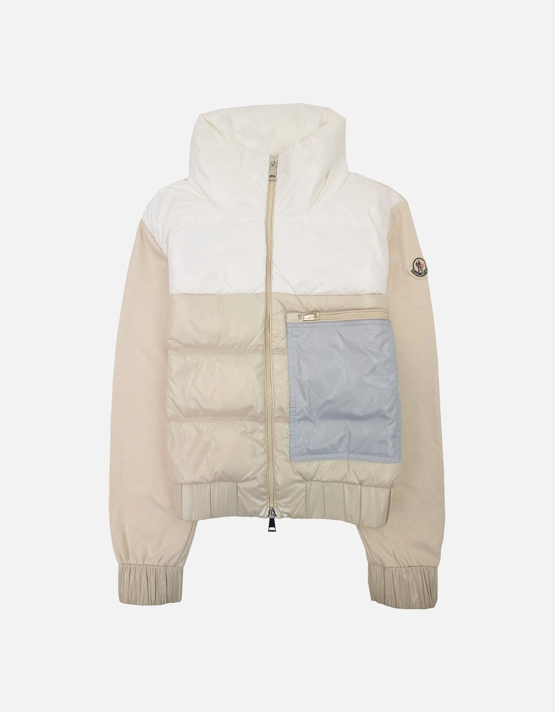 Moncler Women Zip Up Cardigan White Stone 201, 6 of 5