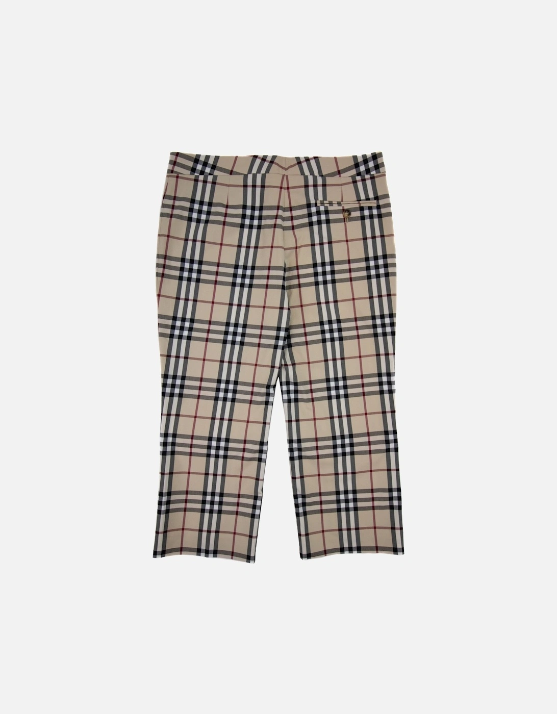 Marden Check Short Trouser Beige 0144