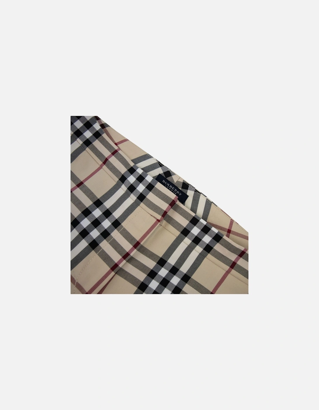 Marden Check Short Trouser Beige 0144