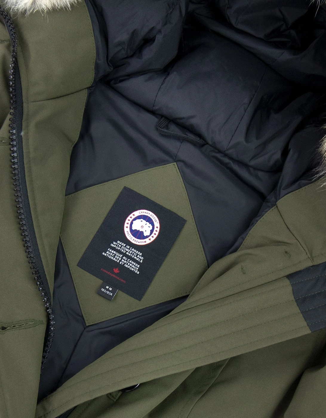 Rossclair Ladies Parka Military Green