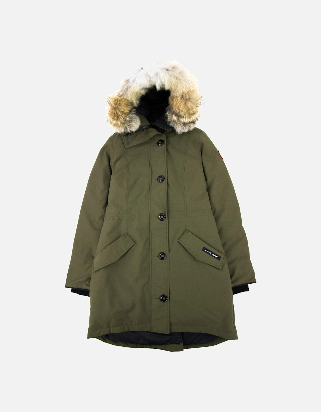 Rossclair Ladies Parka Military Green, 7 of 6