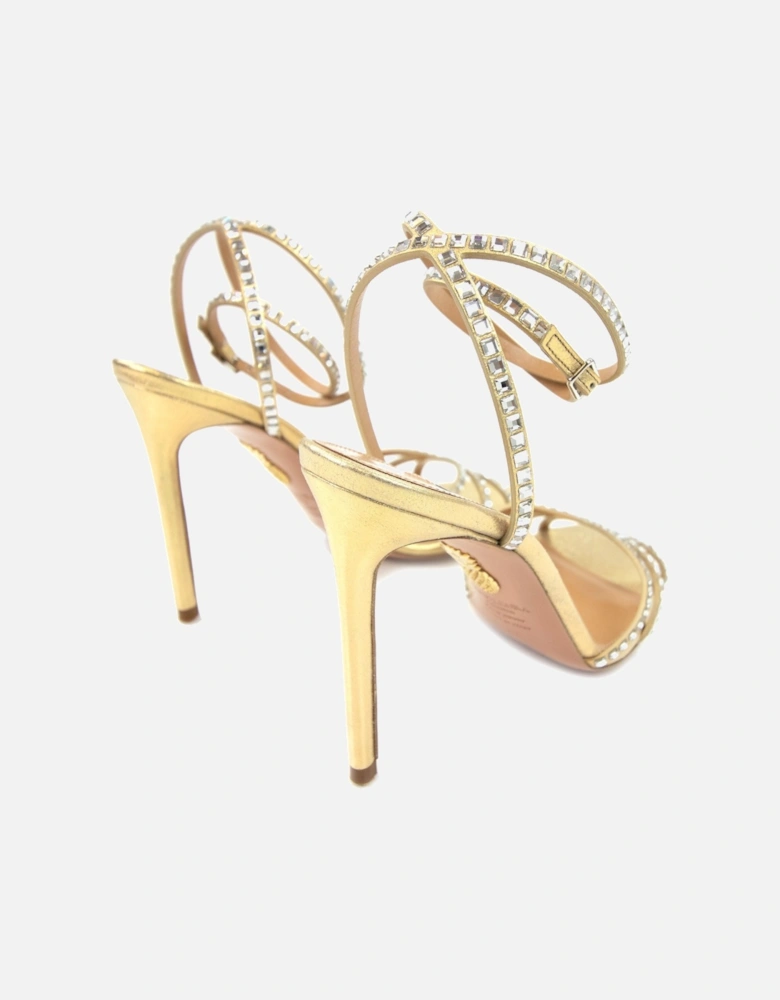 Last Dance Sandal 105 Platino Gold