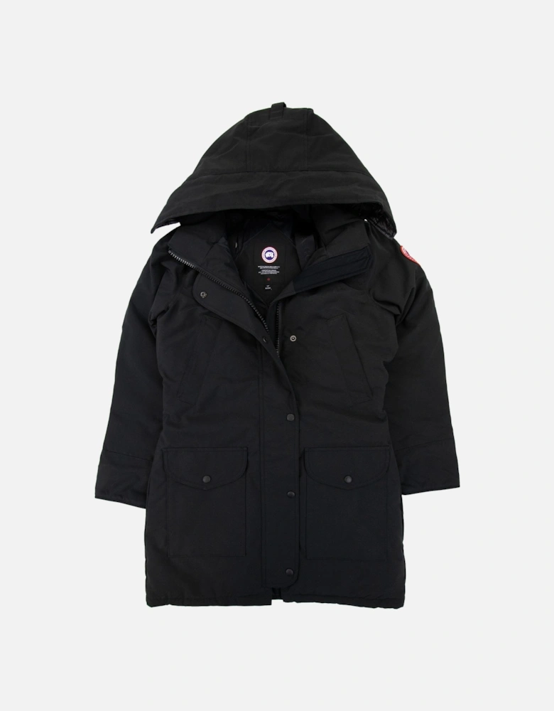 Trillium Parka With Trim Hood 61 Black