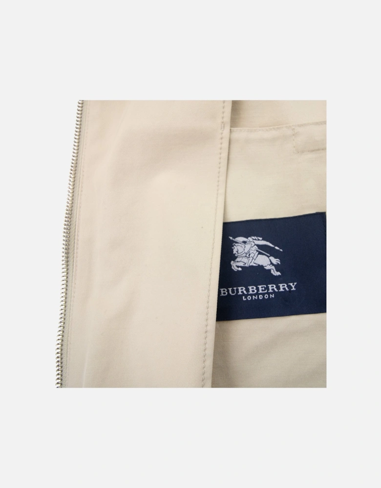 Womens Zip Detail Overshirt Beige