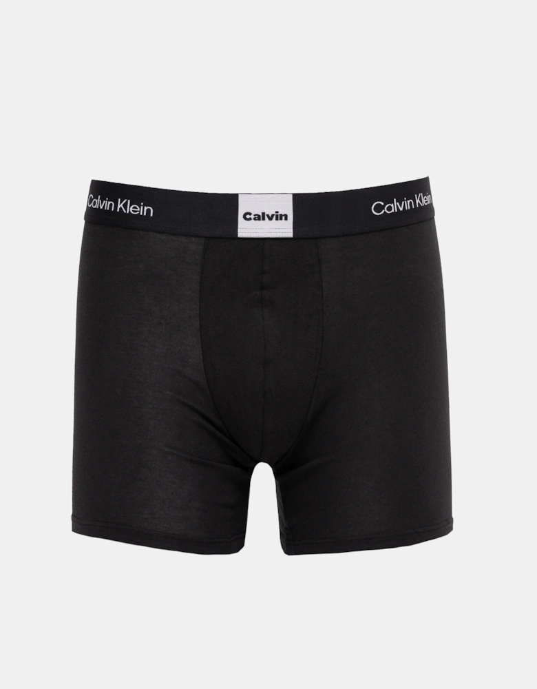 3 Pack Icon Logo Graphic Boxer Brief - Black