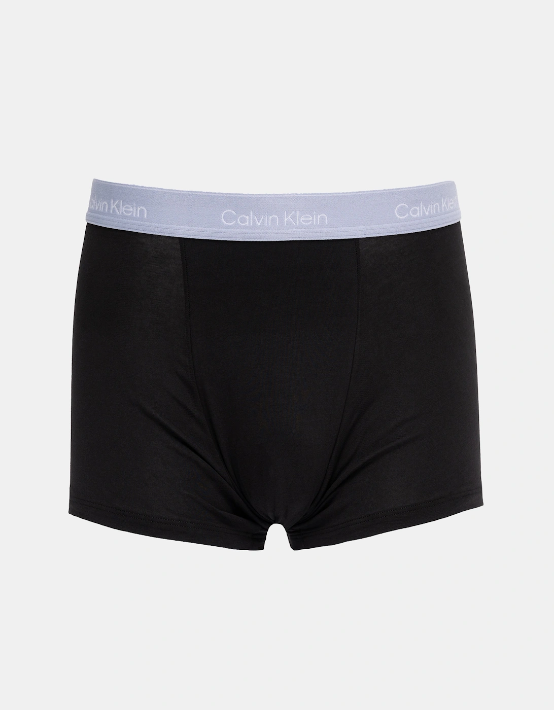 3 Pack Icon Cotton Stretch Relaxed Fit Trunks - Black w/ Royalty WB/Black w/ Casual