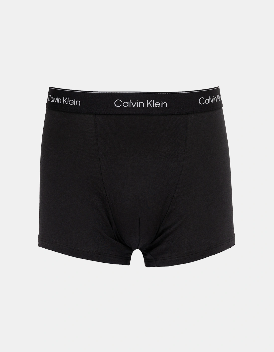 3 Pack Icon Cotton Stretch Mens Relaxed Fit Trunks - Turf w/ DTM WB/Black w/ DTM WB/Dark