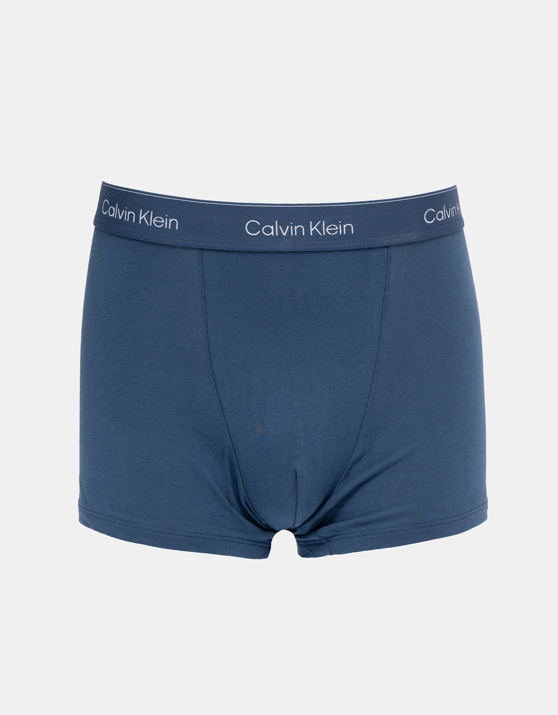 3 Pack Icon Cotton Stretch Mens Relaxed Fit Trunks - Turf w/ DTM WB/Black w/ DTM WB/Dark