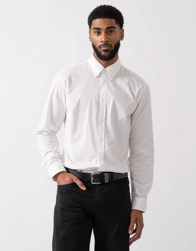 BOSS Orange Rickert_M Mens Shirt - Natural 101