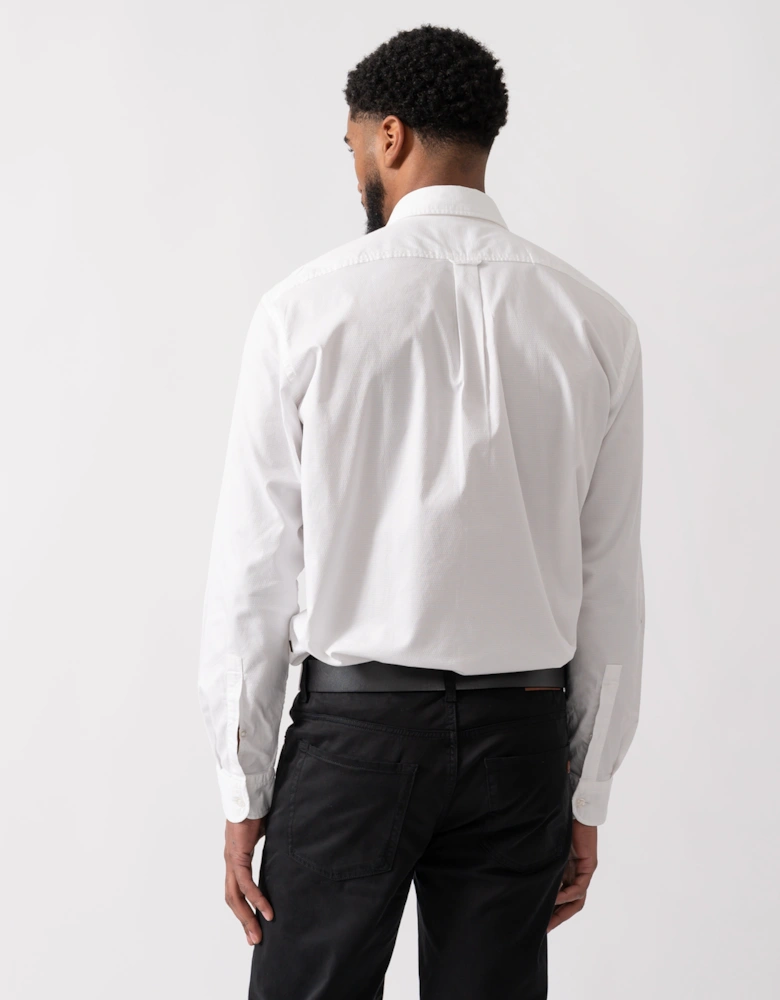 BOSS Orange Rickert_M Mens Shirt - Natural 101