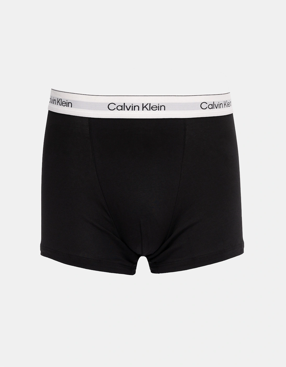 3 Pack Icon Cotton Stretch Mens Relaxed Fit Trunks - Black Bodies W/ Turbulence/White/In