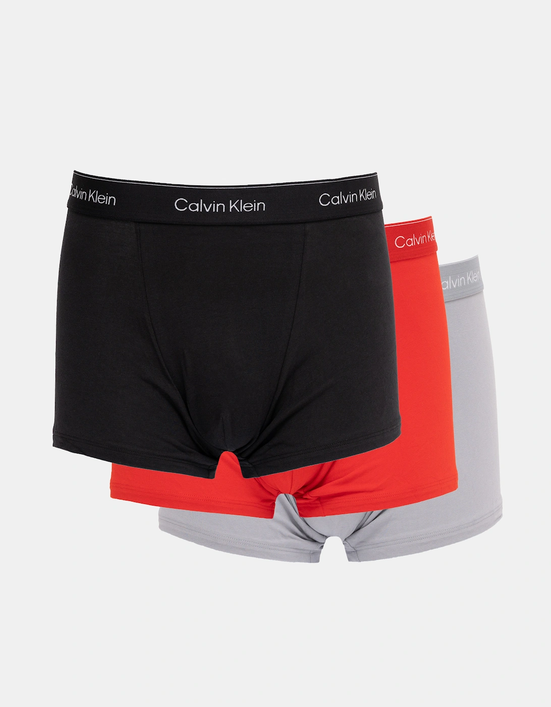 3 Pack Icon Mens Relaxed Fit Trunks - Adrenaline Rush w/ DTM WB/Black w/, 5 of 4