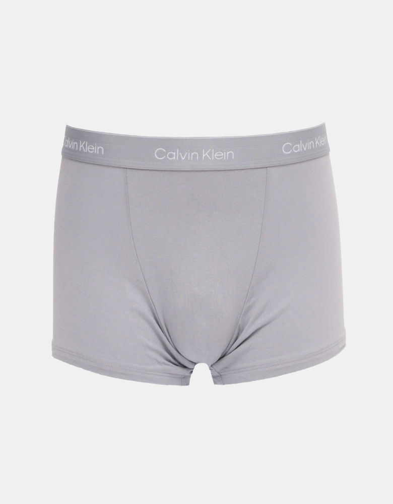 3 Pack Icon Mens Relaxed Fit Trunks - Adrenaline Rush w/ DTM WB/Black w/