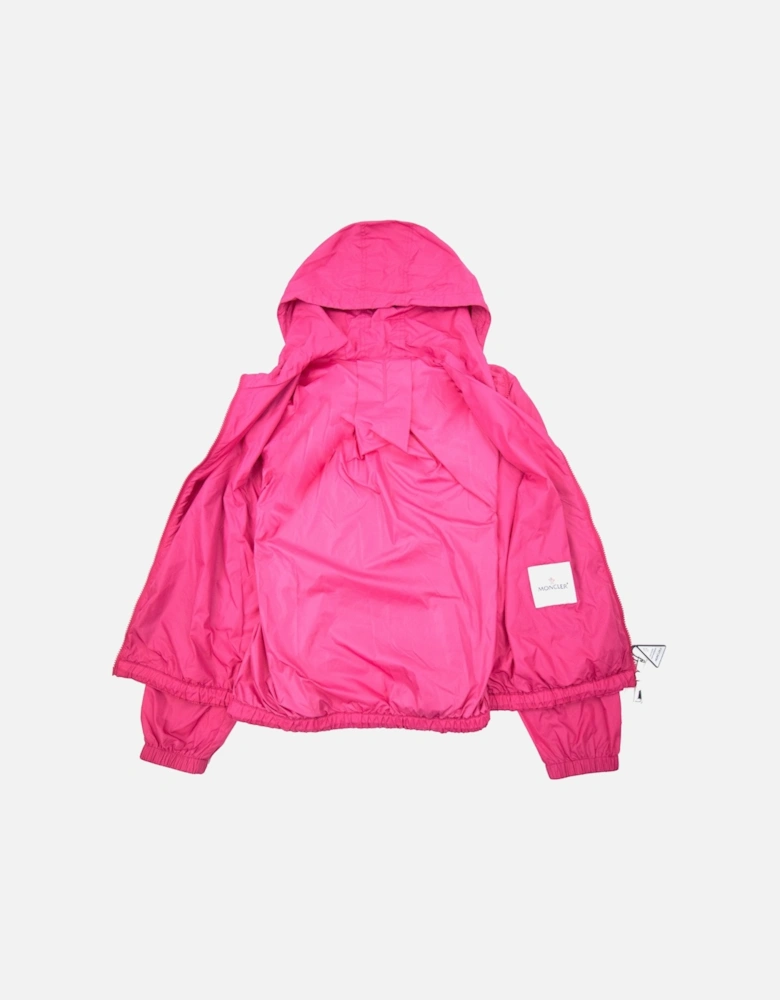 Moncler Women Boissard Rain Jacket Bubblegum Pink 520
