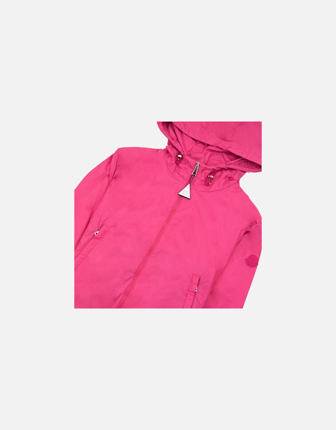 Moncler Women Boissard Rain Jacket Bubblegum Pink 520