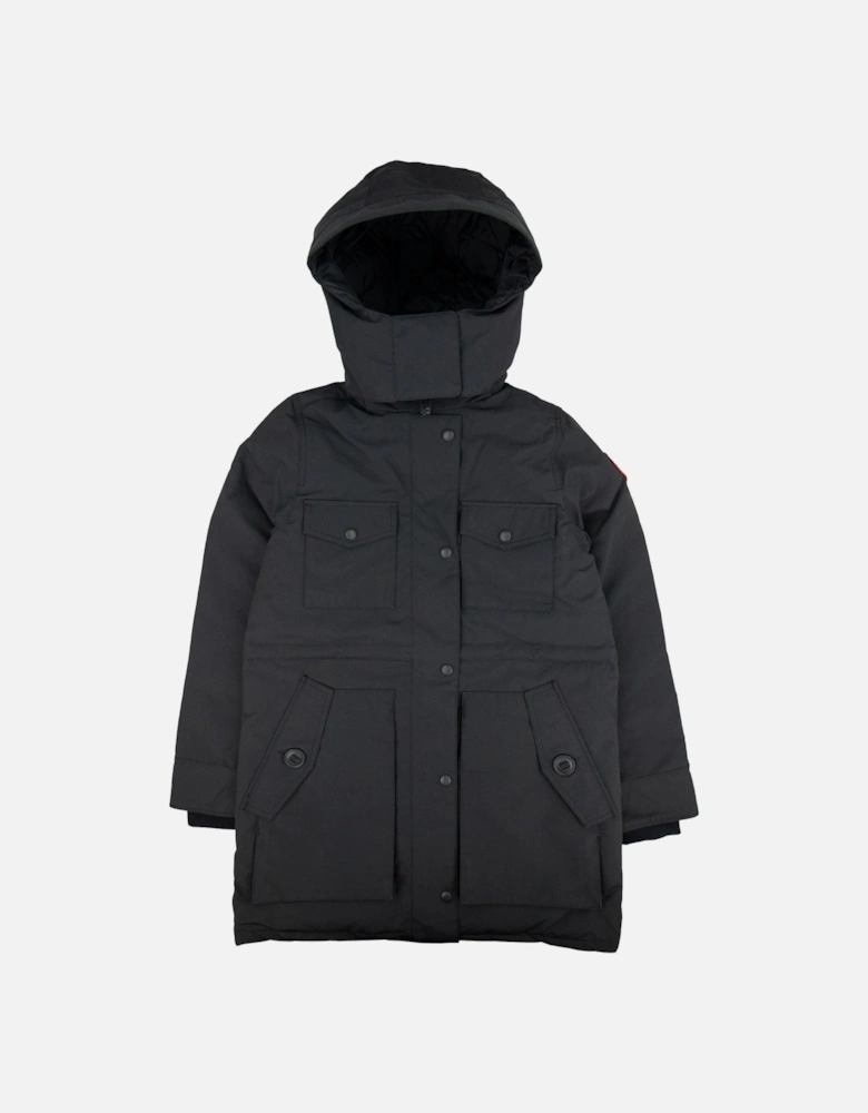 Ladies Gabriola Parka Black