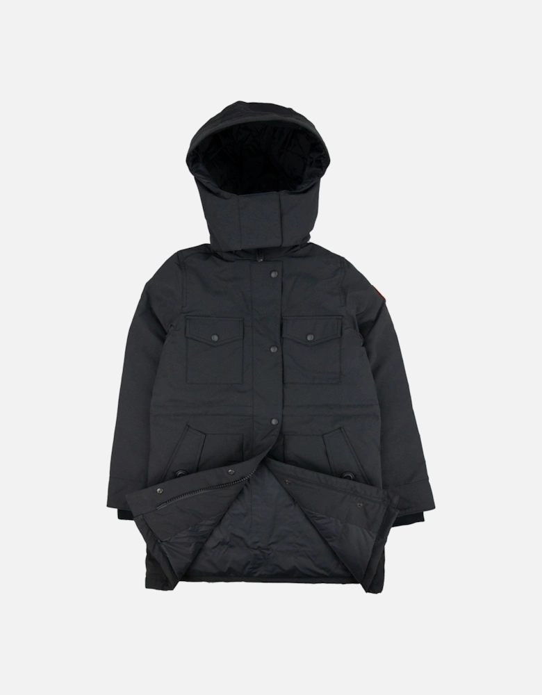 Ladies Gabriola Parka Black