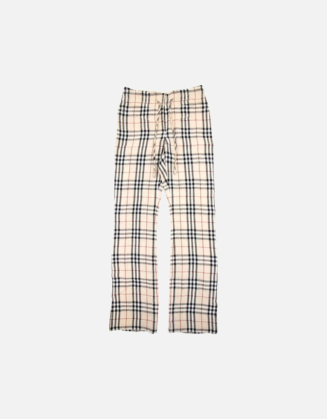 Garrick Check Wide Leg Trouser Camel, 5 of 4