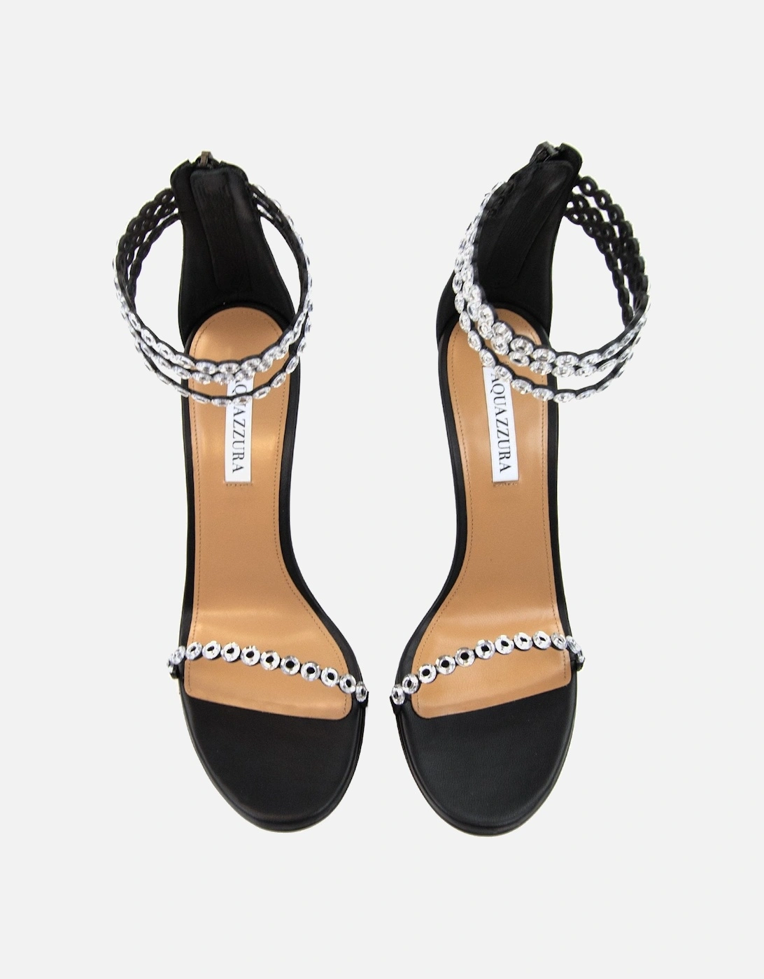 Forever Crystal Sandal 105 Black