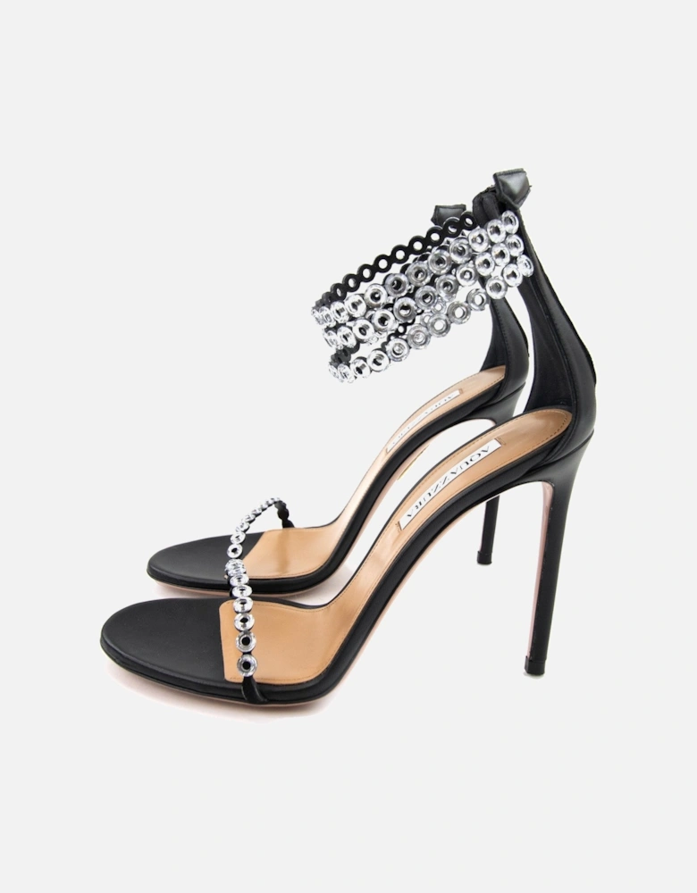 Forever Crystal Sandal 105 Black