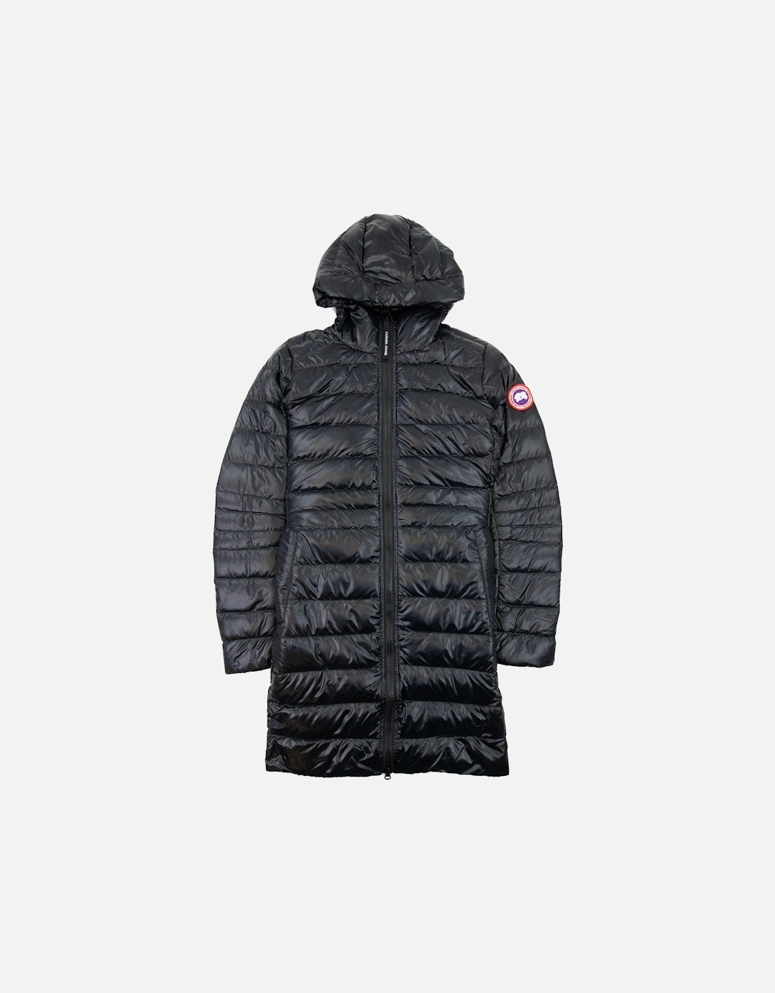 Ladies Cypress Hooded Jacket Black, 6 of 5