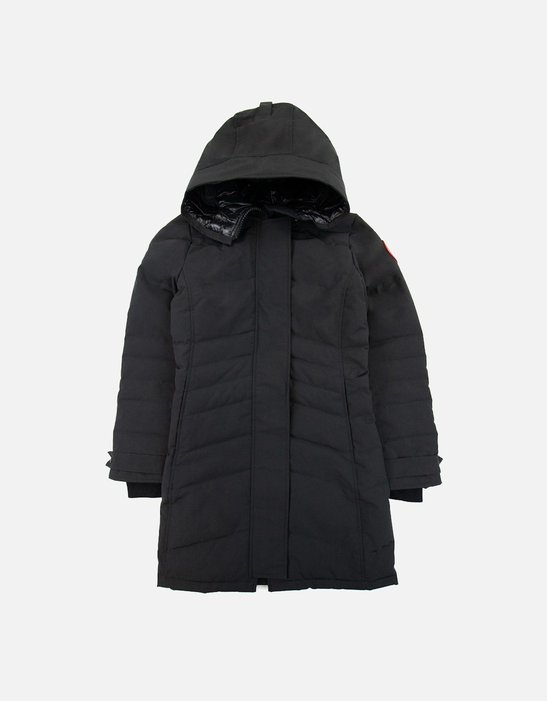 Lorette Parka With Hood Trim Black, 6 of 5