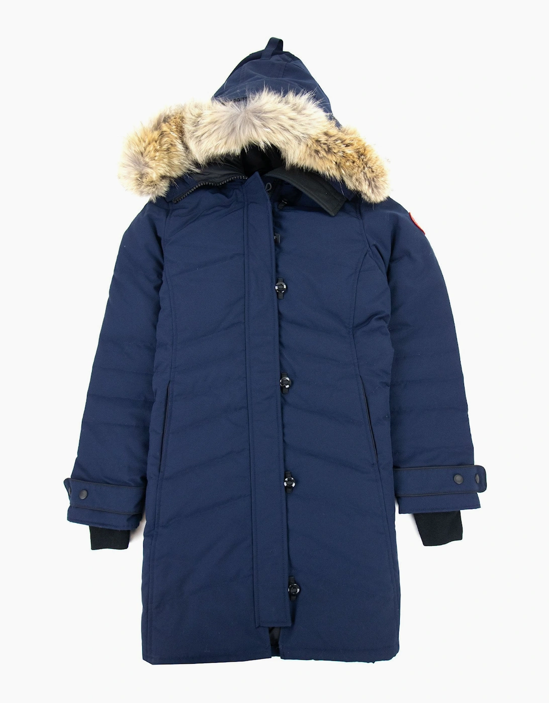 Women's Canada Goose Lorette Parka Atlantic Navy - Size: 12