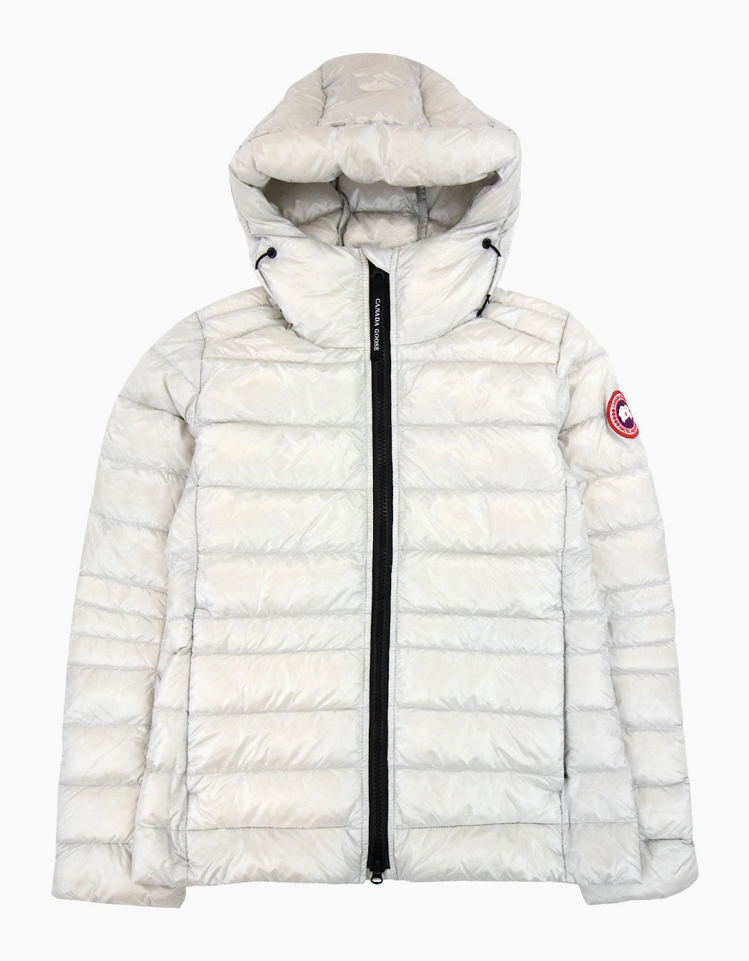 Women's Canada Goose Cypress Jacket Silverbirch - White - Size: 6