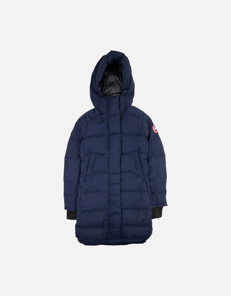 Ladies Alliston Puffa Coat Atlantic Navy