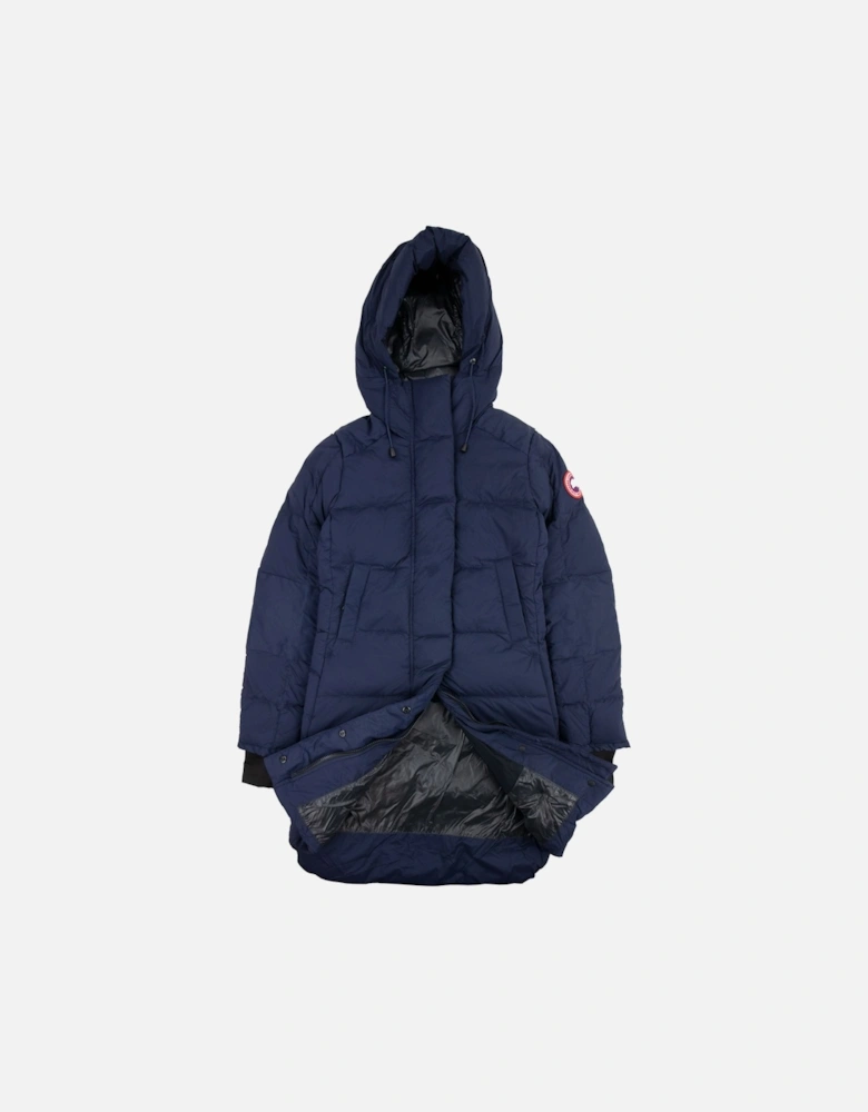 Ladies Alliston Puffa Coat Atlantic Navy