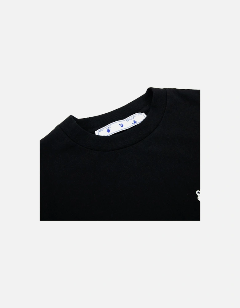 Off White Women Ow Logo Regular T Shirt Black/white
