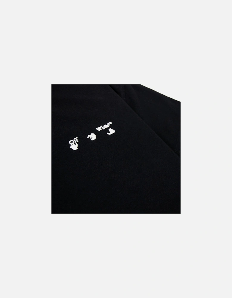 Off White Women Ow Logo Regular T Shirt Black/white