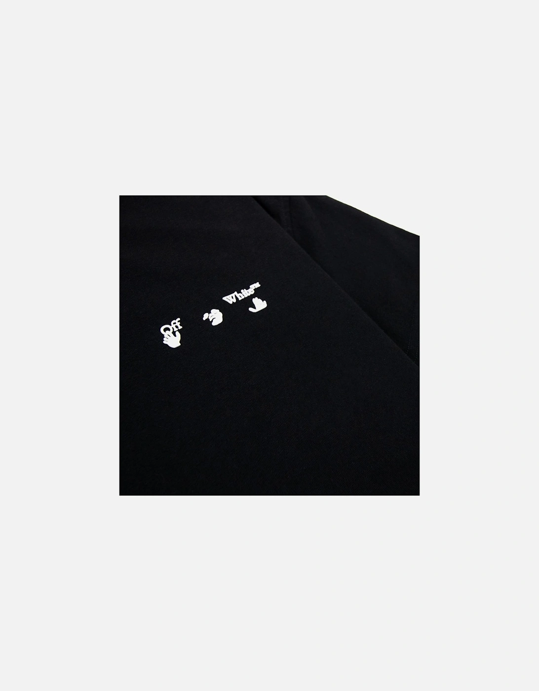 Off White Women Ow Logo Regular T Shirt Black/white