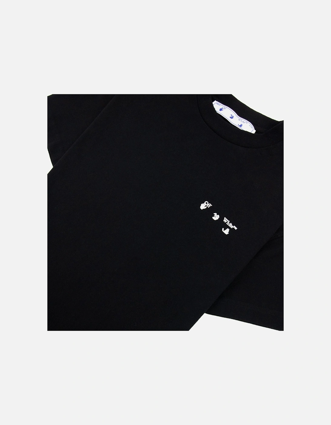 Off White Women Ow Logo Regular T Shirt Black/white