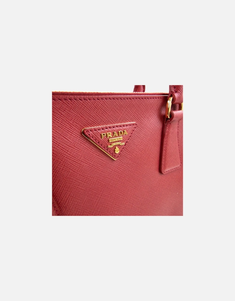Galleria Saffiano Leather Large Bag Red