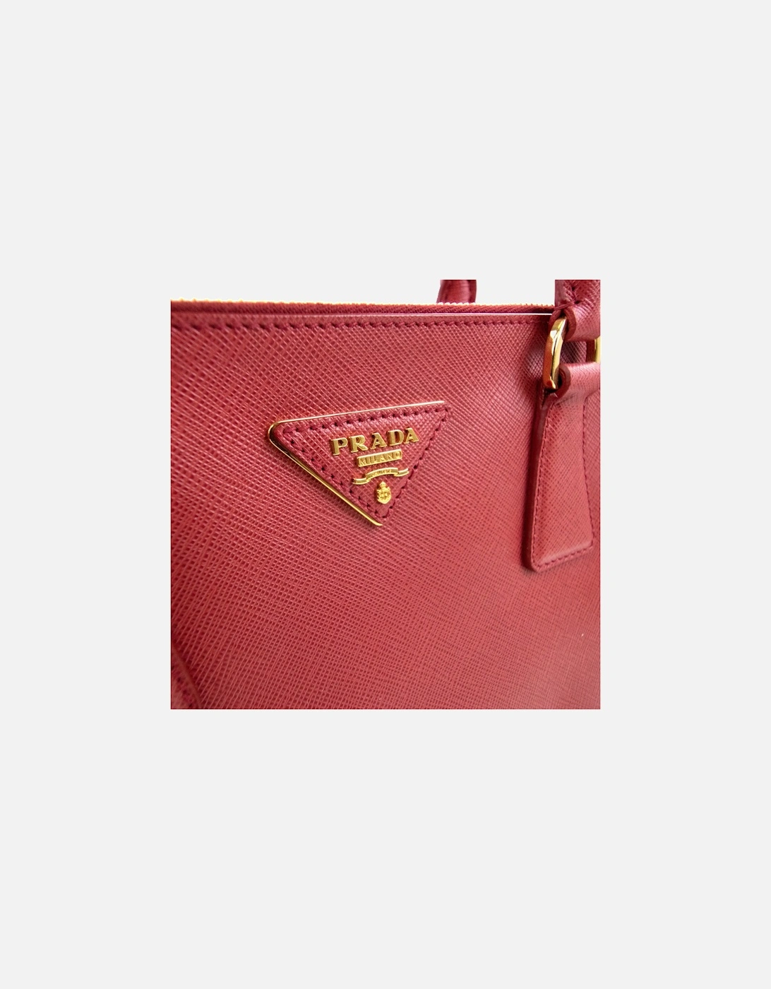 Galleria Saffiano Leather Large Bag Red