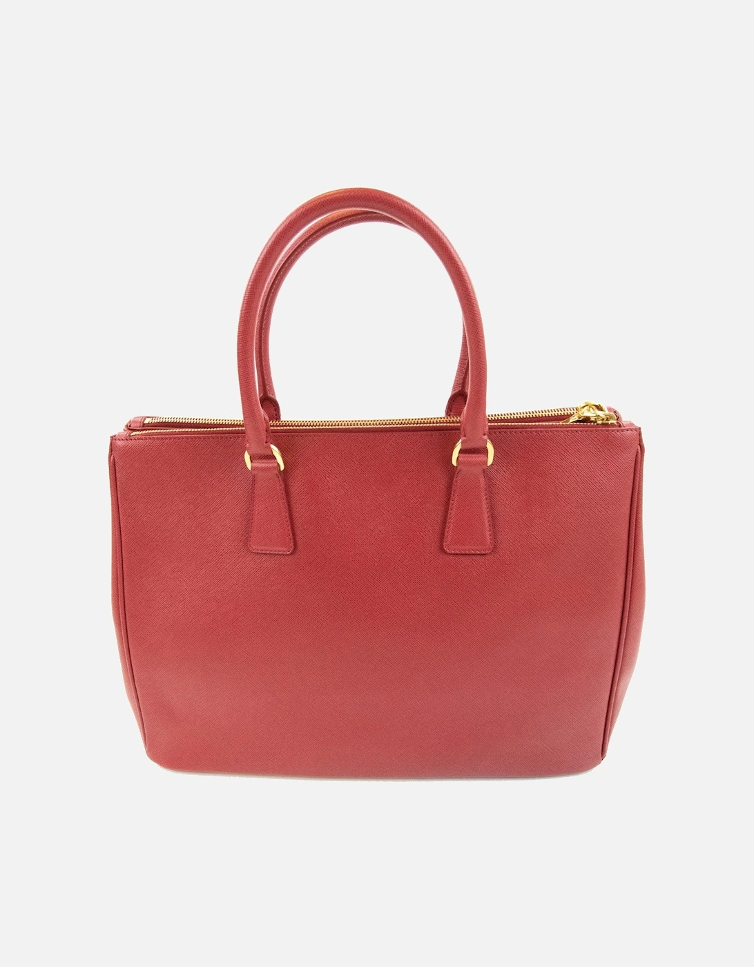 Galleria Saffiano Leather Large Bag Red